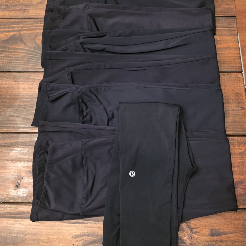 Girls' Black Performance Leggings